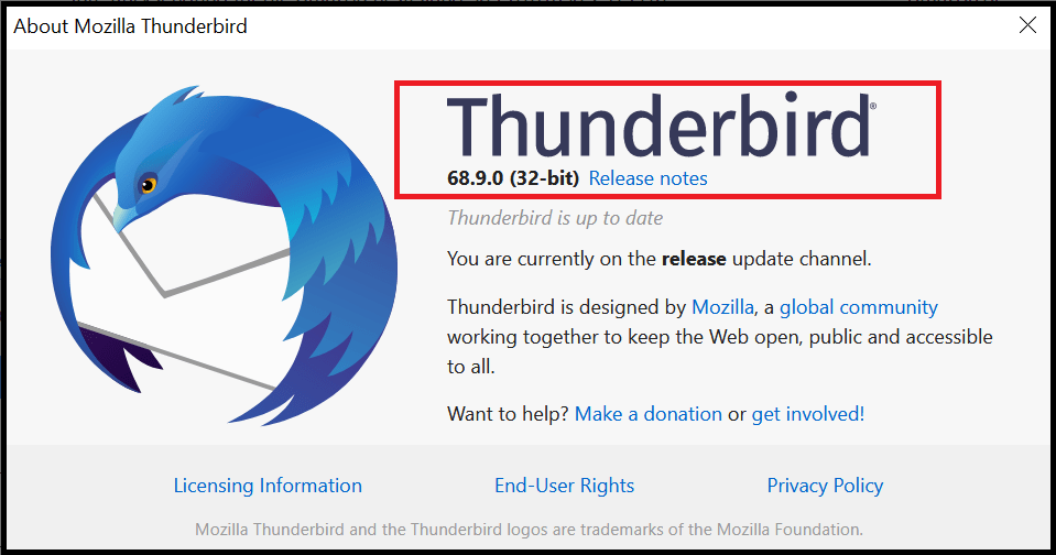 5 Most Important security issues in Thunderbird 68.9.0 [New]